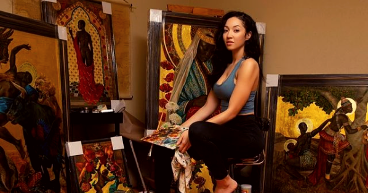 Afro-Latina Artist Harmonia Rosales Painted God As a Black Woman And People Lost Their Collective Shit