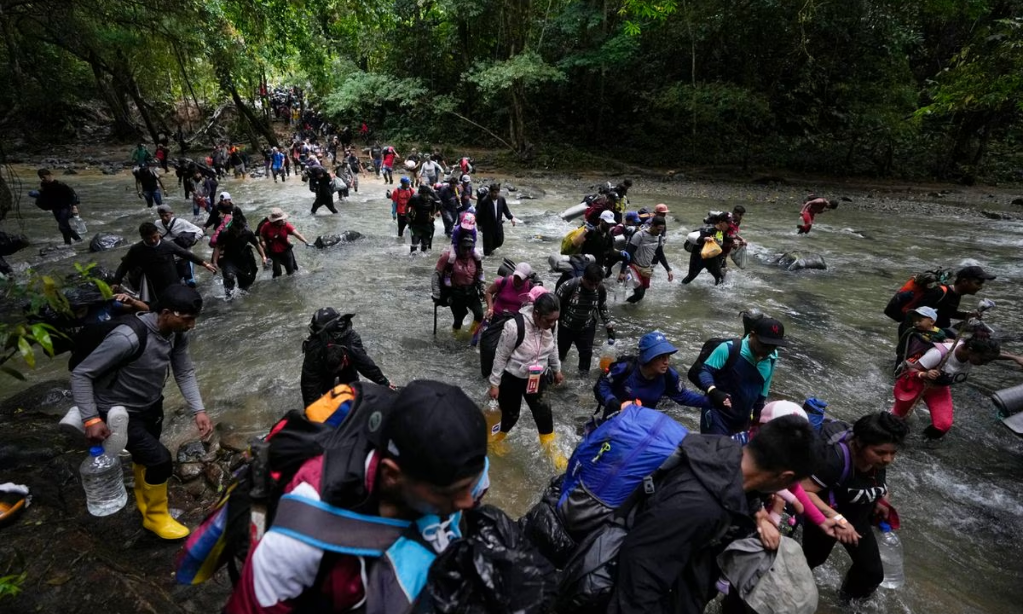 Migrant’s Cross the Darién Gap While Tourists Seek Thrills